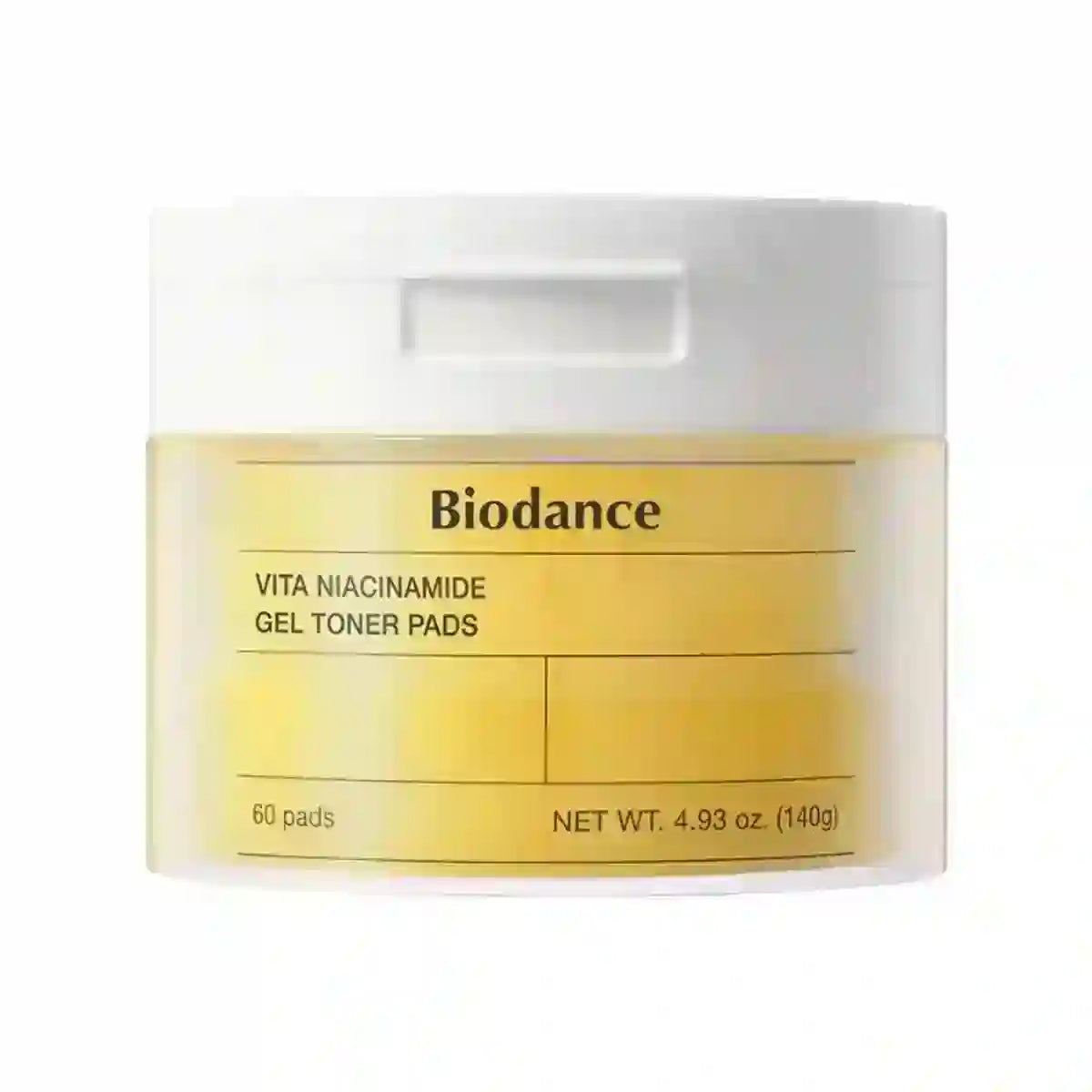 Biodance Vita Niacinamide Gel Toner Pad 60pads — Default Title