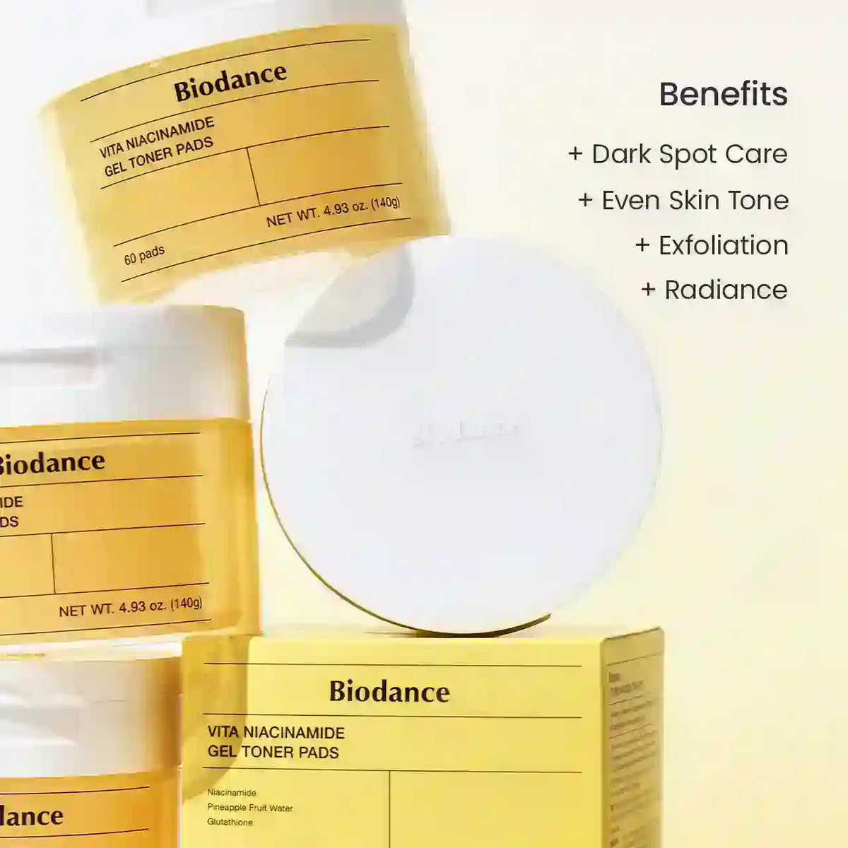 Biodance Vita Niacinamide Gel Toner Pad 60pads — product image 2