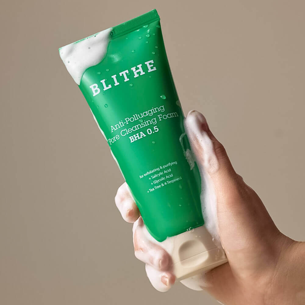 BLITHE Anti Polluaging Pore Cleansing Foam BHA 0.5 150ml — product image 2
