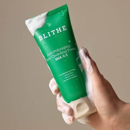 BLITHE Anti Polluaging Pore Cleansing Foam BHA 0.5 150ml — product image 2