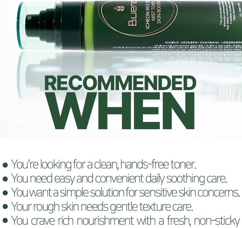 Bueno Icheon Rice Core Mist Toner Skin-Booster 105ml — product image 7