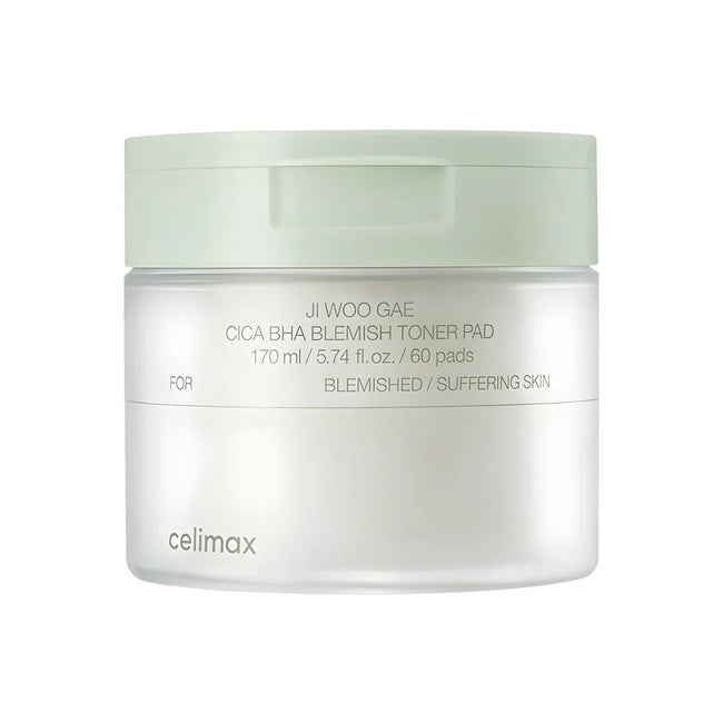 Celimax Ji Woo Gae Cica BHA Blemish Toner Pad 60Stk — Produktbild 1