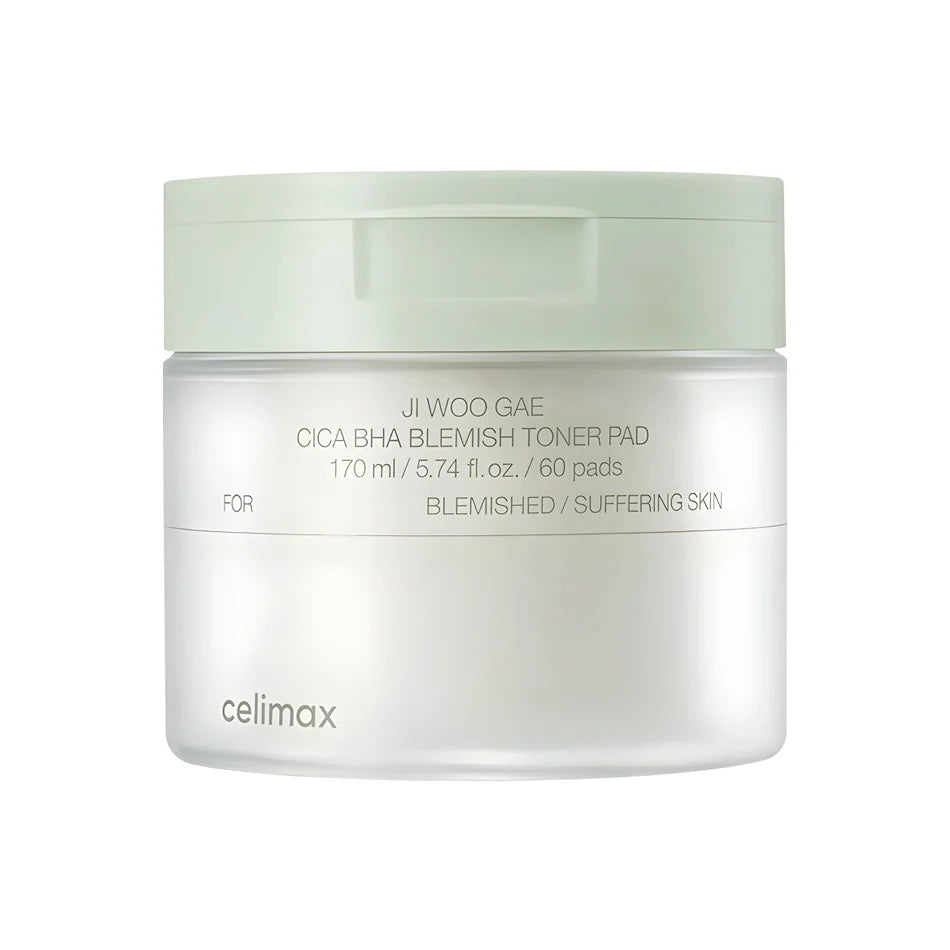 Celimax Ji Woo Gae Cica BHA Blaamilainen toner pad 60 kpl — Tuotekuva 1