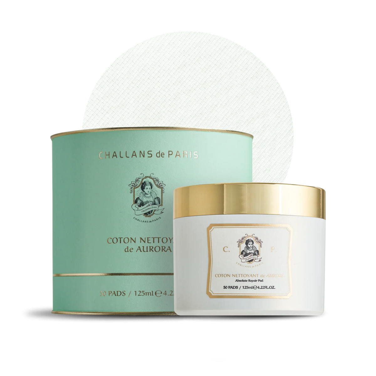Challans De Paris Coton Nettoyant De Aurora Excellence 50pads — Фото товара 1