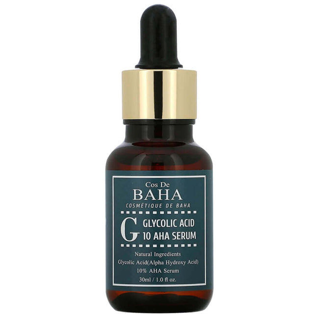 Cos De BAHA Glycolic Acid 10 AHA Serum 30ml — 30ml