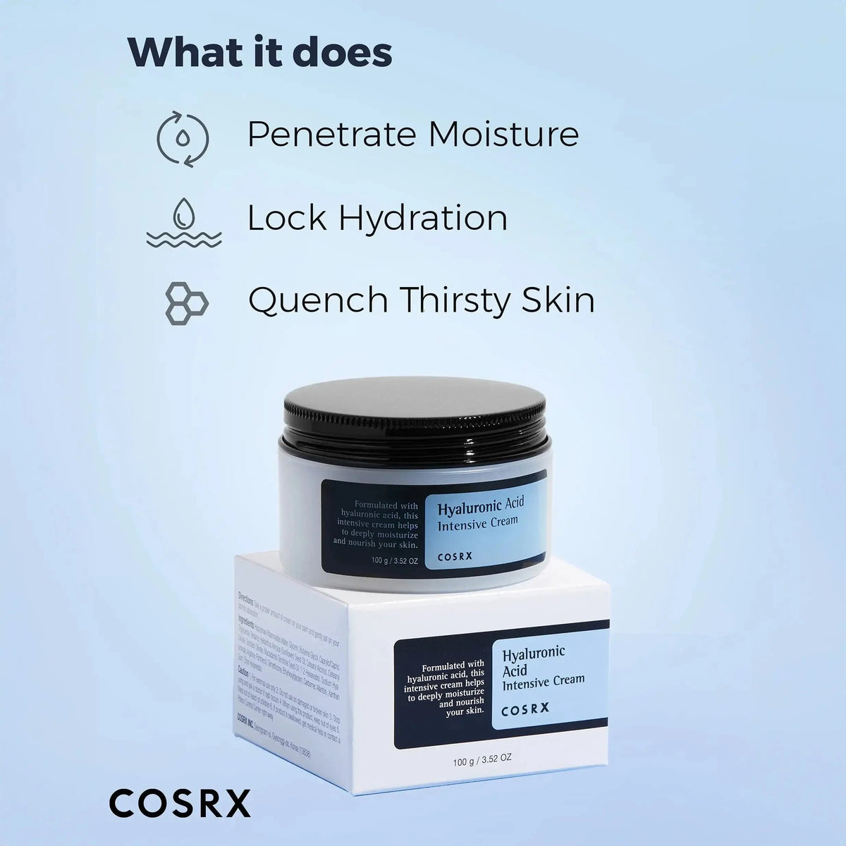 COSRX Hyaluronic Acid Intensive Cream 100ml — product image 2