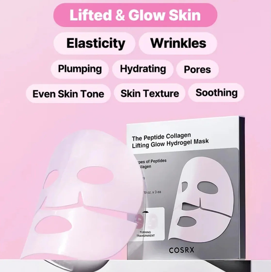 Cosrx The Peptide Collagen Lifting Glow Hydrogel Mask — product image 5