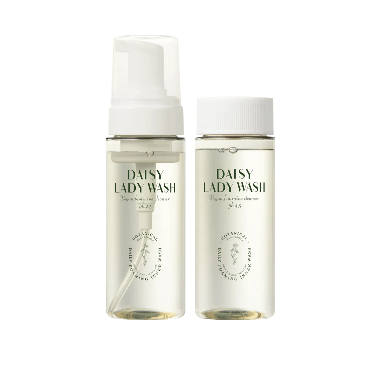 CUSKIN Dr. Solution Daisy Lady Wash 150ml + Refill150ml — 150ml / 150ml