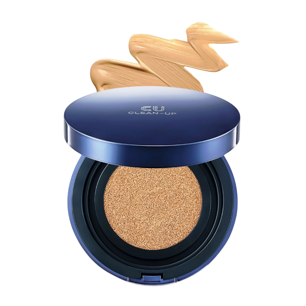 CUSKIN Clean Up Skinfit Cushion Pact SPF 50 PA++++ 15g+15g — No.23