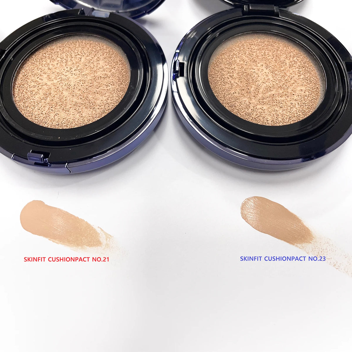 CUSKIN Clean Up Skinfit Cushion Pact SPF 50 PA++++ 15g+15g — product image 4