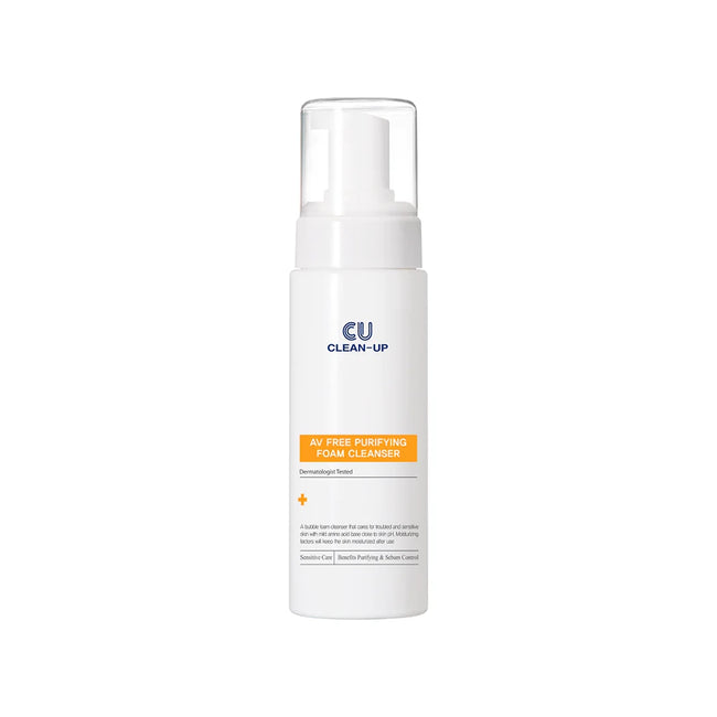 CUSKIN Clean Up AV Free Clean Foam Cleanser 150ml — 150ml