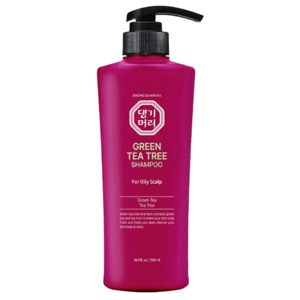 Daeng Gi Meo Ri Zaļās tējas koka šampūns 500 ml — Produkta attēls 1