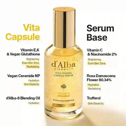 dAlba Vita Toning Capsule Serum 100ml — product image 3