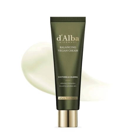 dAlba Crema vegana equilibrante para la piel suave 55ml — Imagen del producto 1