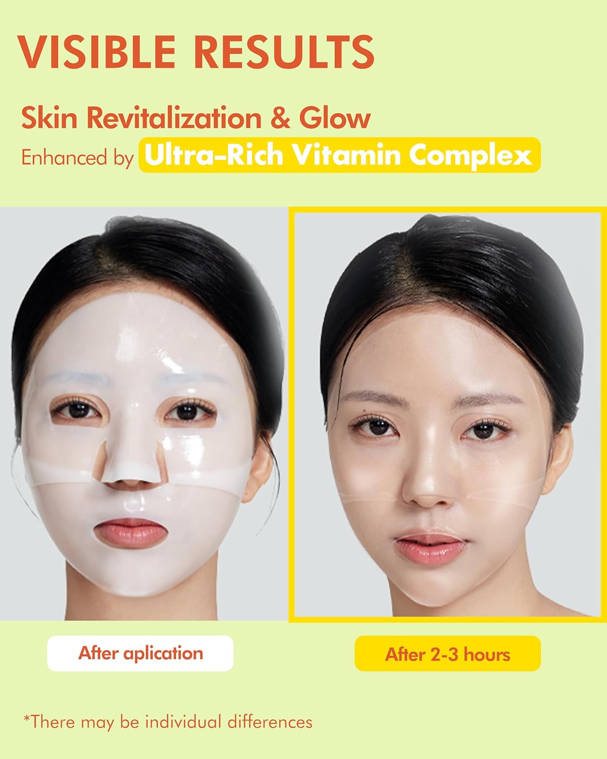 DERMAL Masque de fusion de vitamines hydrogel de Séoul — Photo du produit 3