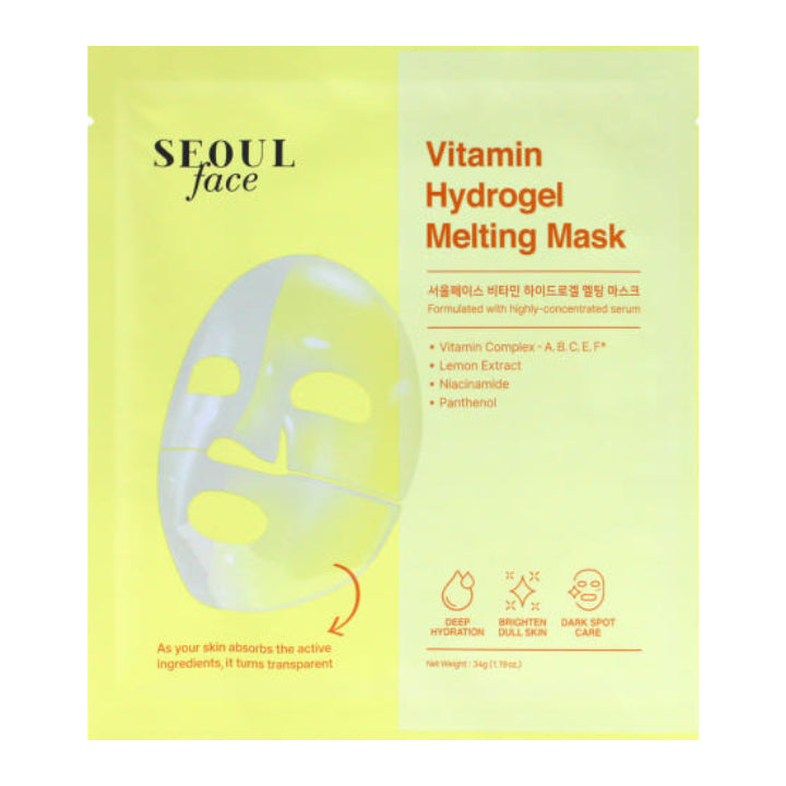 DERMAL Masque de fusion de vitamines hydrogel de Séoul — Photo du produit 6