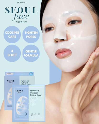 DERMAL Seoul Gesichts-Hyaluronsäure-Hydrogel-Schmelzmaske — Produktbild 2