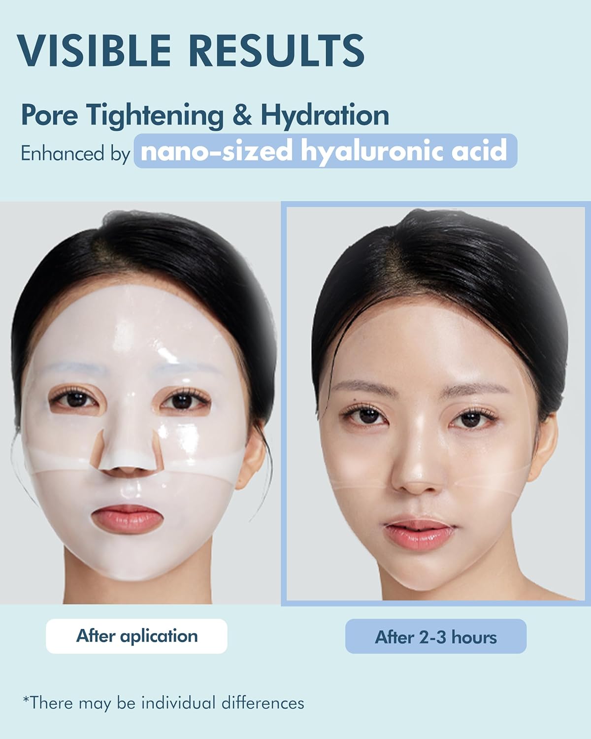 DERMAL Seoul Gesichts-Hyaluronsäure-Hydrogel-Schmelzmaske — Produktbild 3