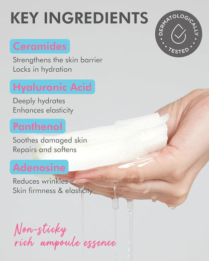DERMAL Seoul Face Ceramide 3X Daily Quick Mask 36pcs — product image 4