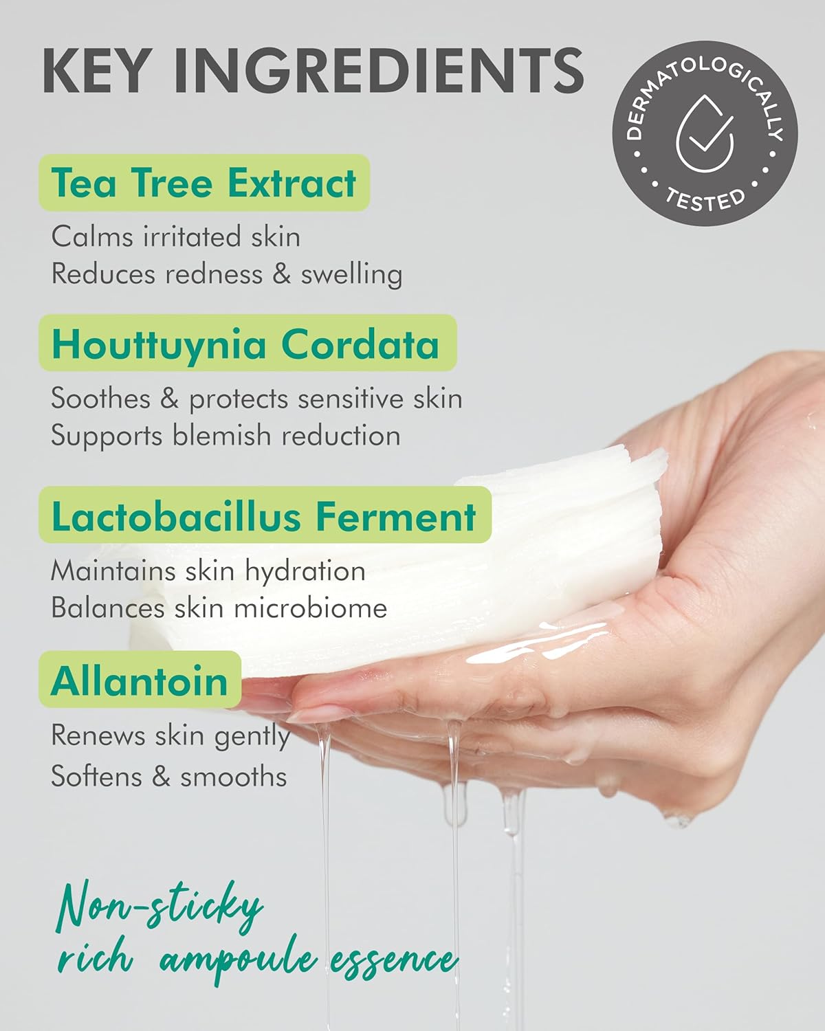 DERMAL Seoul Face Teatree 3X Daily Quick Mask 36pcs — product image 4