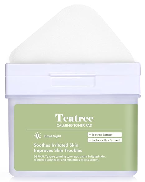 DERMAL TeaTree Calming Toner Pad — 12pcs