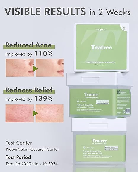 DERMAL TeaTree Calming Toner Pad — product image 3
