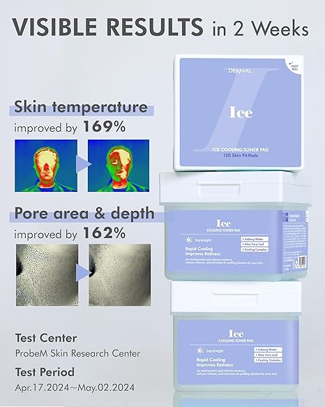 DERMAL Ice Cooling Toner Pad — product image 5