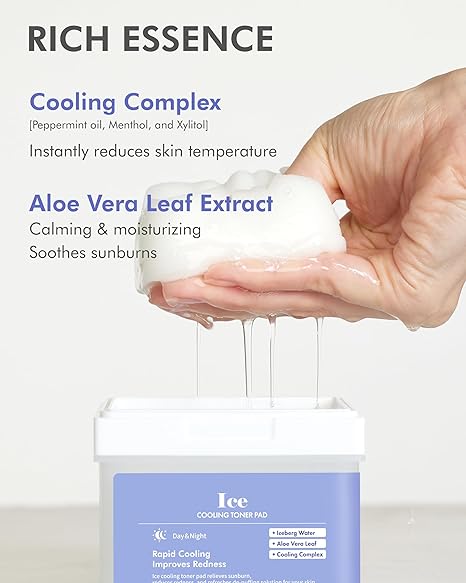 DERMAL Ice Cooling Toner Pad — product image 6