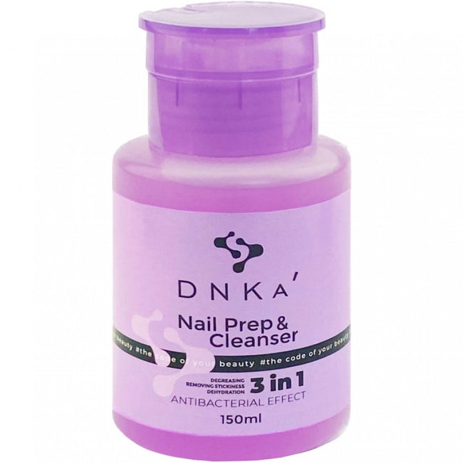 3in1 preparador y limpiador de uñas DNKa, 150 ml