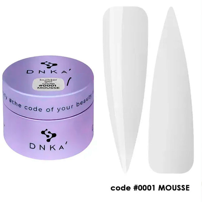 Gel constructor DNKa No. 0001 Mousse - 30 ml