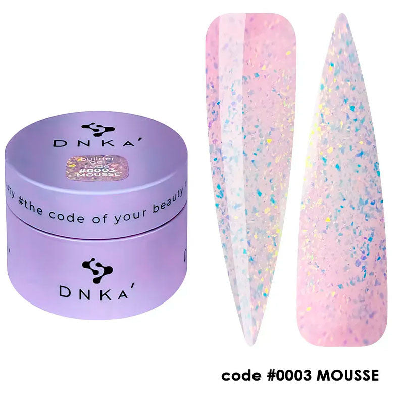 Builder Gel DNKa No. 0003 Mousse - 30 ml