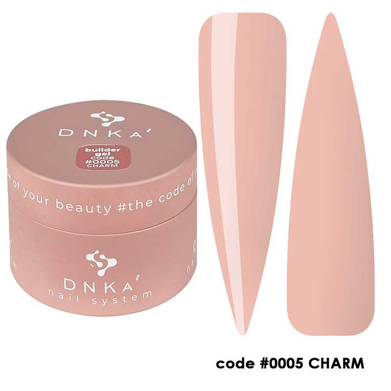 Builder Gel DNKa No. 0005 Charm - 15 ml