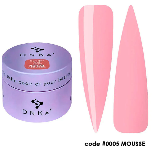 Builder Gel DNKa No. 0005 Mousse - 30 ml