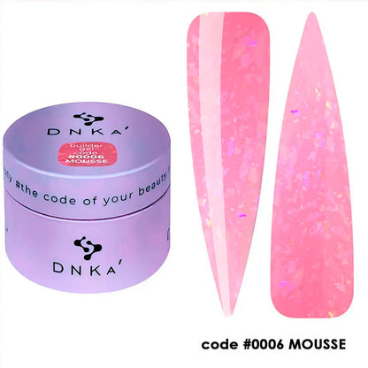 Builder Gel DNKa No. 0006 Mousse - 30 ml