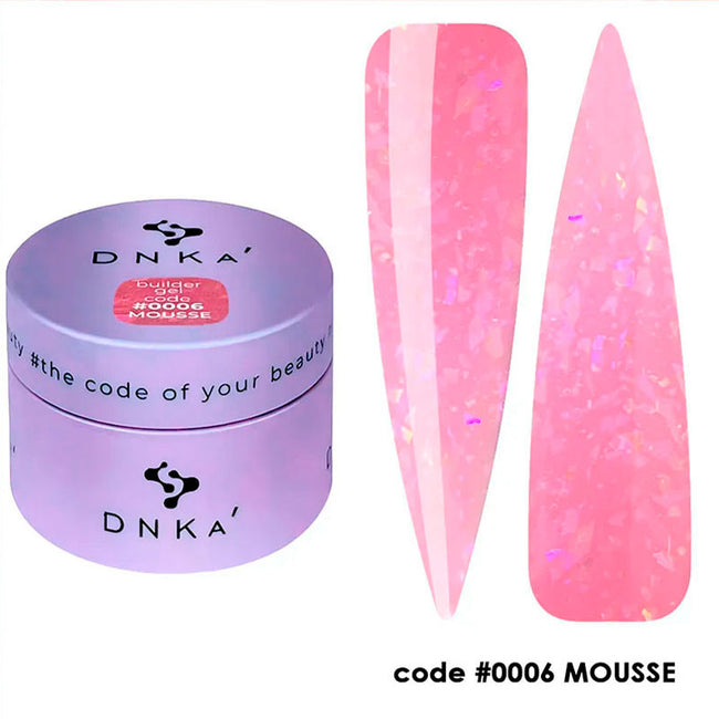 Builder Gel DNKa No. 0006 Mousse - 30 ml