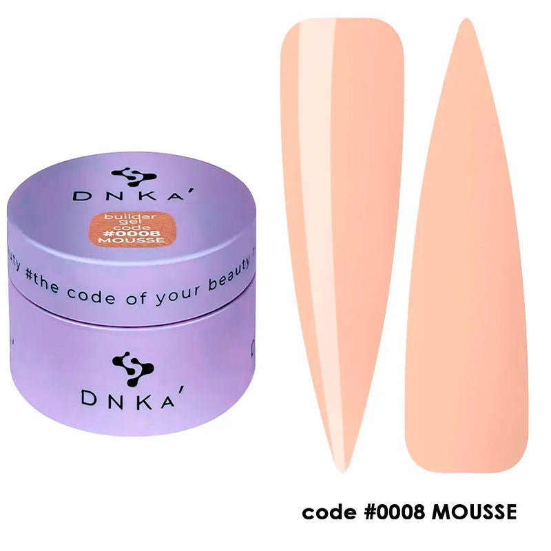 Builder Gel DNKa No. 0008 Mousse - 30 ml
