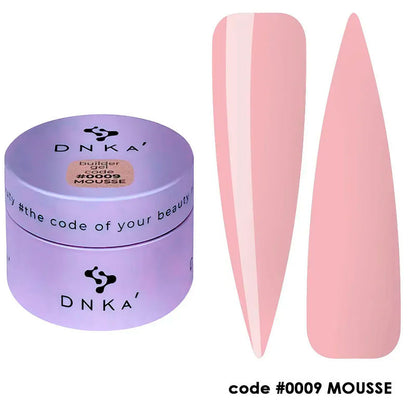 Builder Gel DNKa No. 0009 Mousse - 30 ml
