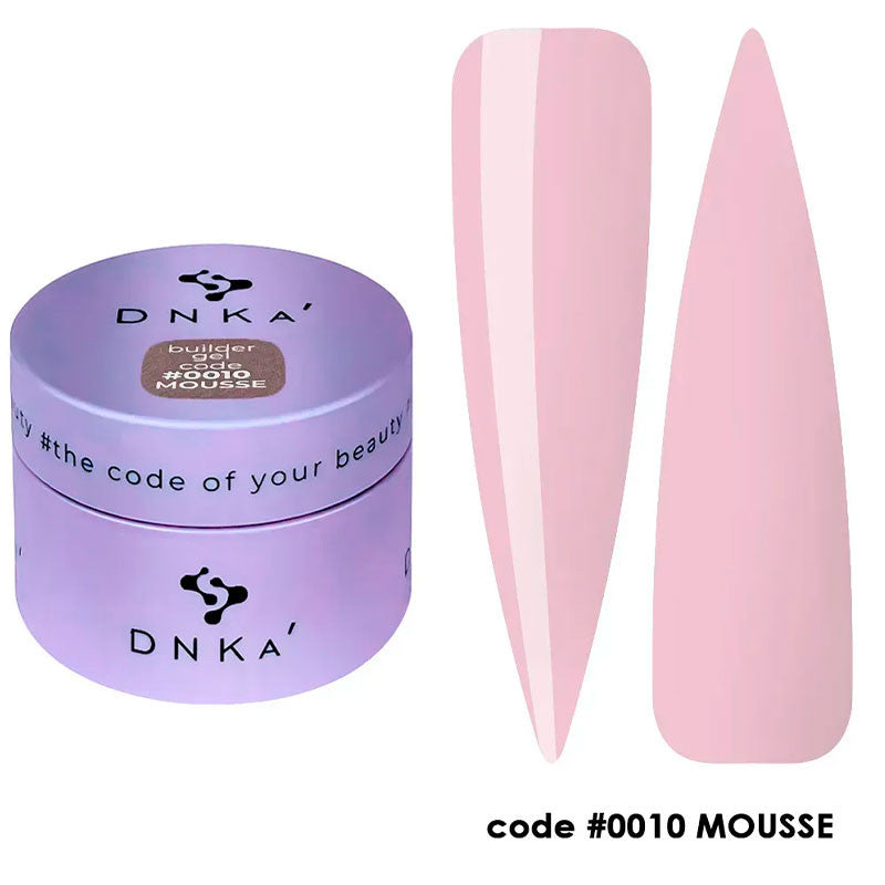 Builder Gel DNKa No. 0010 Mousse - 30 ml