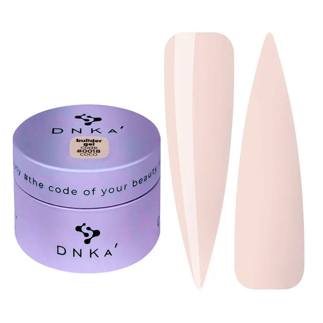 Builder Gel DNKa No. 0018 Coco - 15 ml