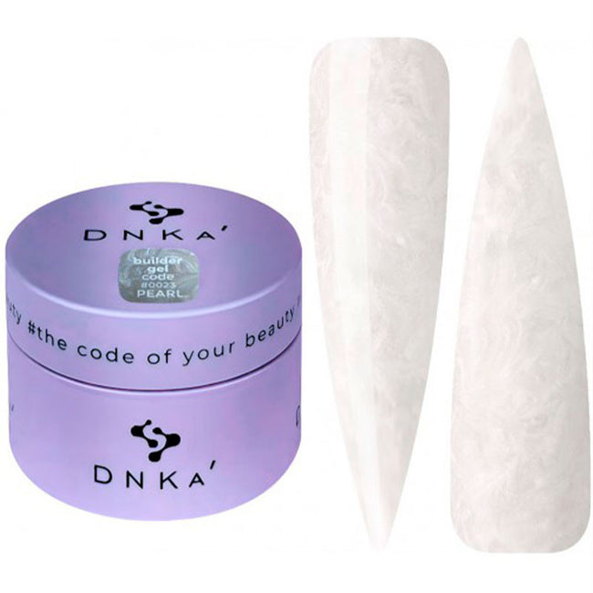 Builder Gel DNKa No. 0023 Pearl - 15 ml