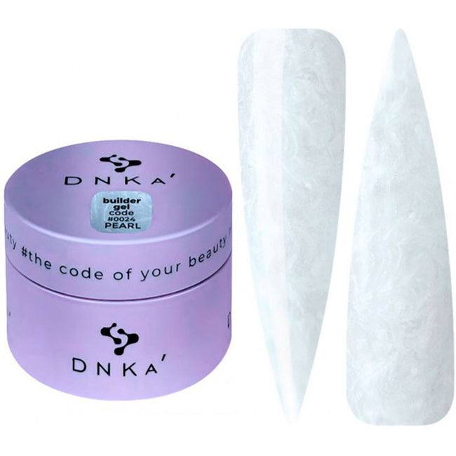 Builder Gel DNKa No. 0024 Pearl - 15 ml