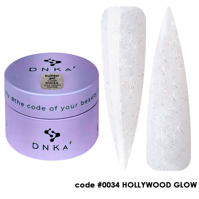 Builder Gel DNKa No. 0034 Hollywood Glow - 15 ml