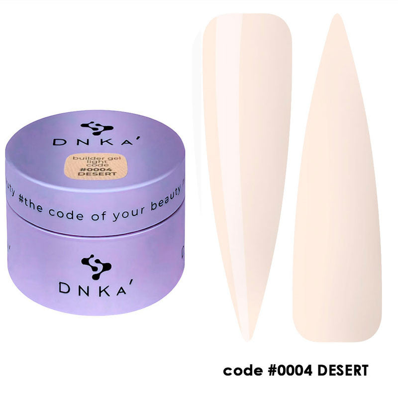 Builder Gel Light DNKa No. 0004 Desert - 30 ml