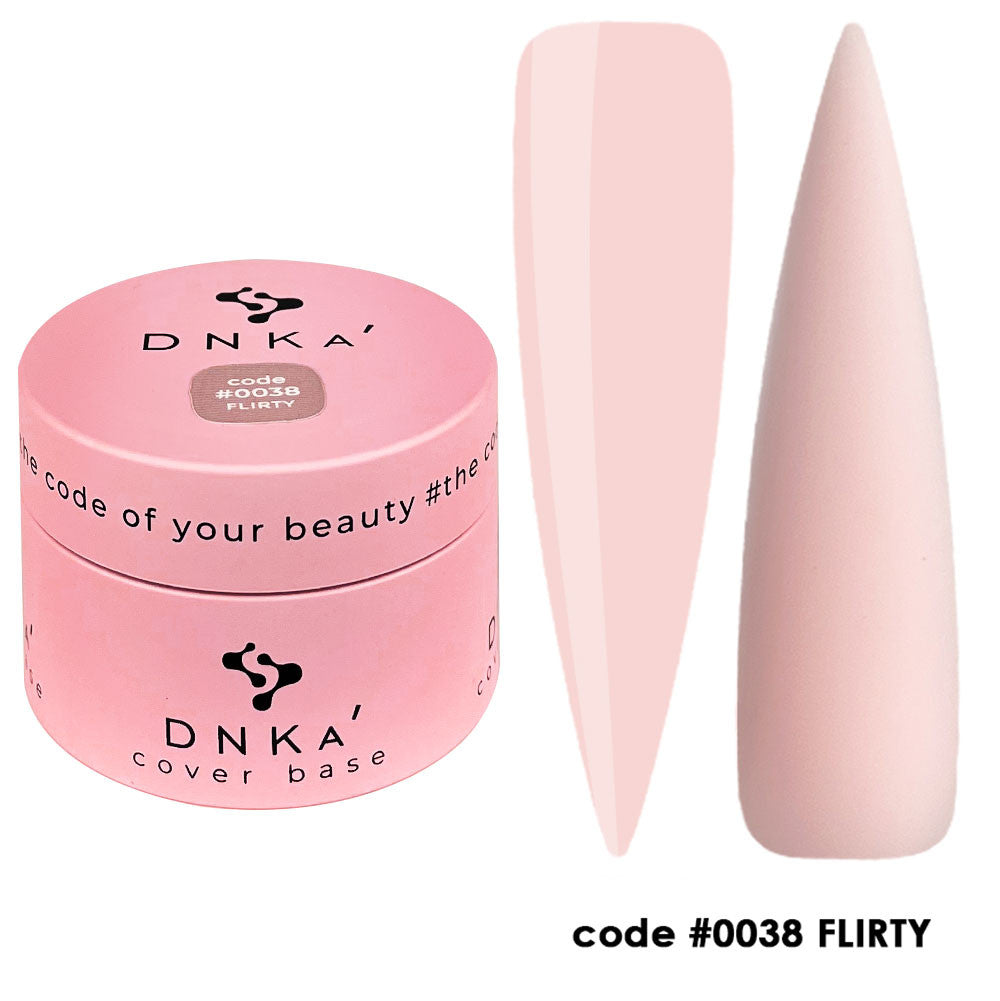 Cover Värviline alusgeel No. 0038 Flirty DNKa - 30 ml