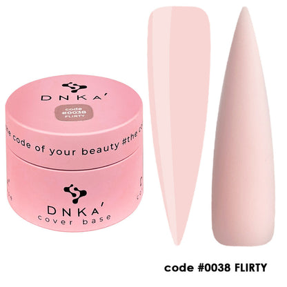 Cover Värviline alusgeel No. 0038 Flirty DNKa - 30 ml