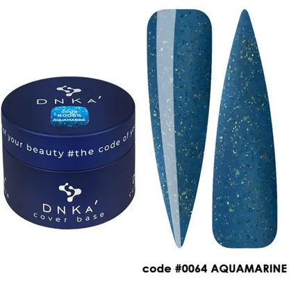 Cover Base colorée No. 0064 Aquamarine DNKa - 30 ml