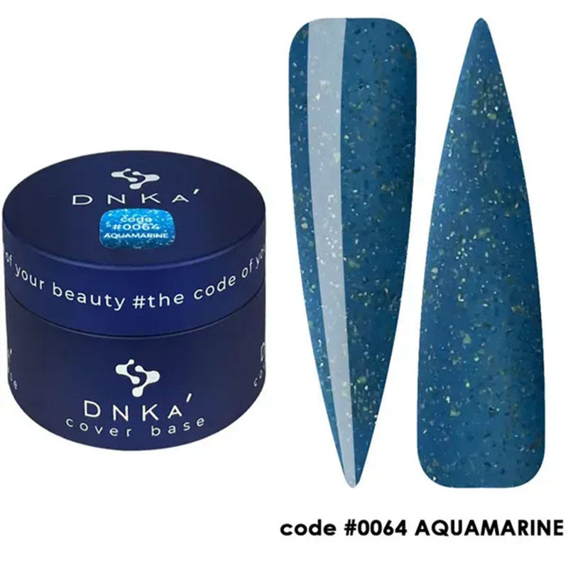 Cover Base colorée No. 0064 Aquamarine DNKa - 30 ml
