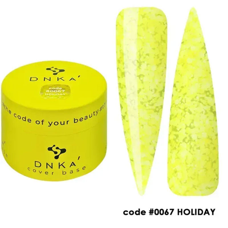 Cover Base colorée No. 0067 Holiday DNKa - 30 ml