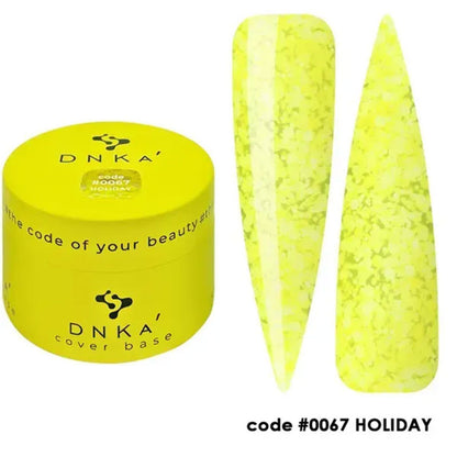 Cover Base colorée No. 0067 Holiday DNKa - 30 ml