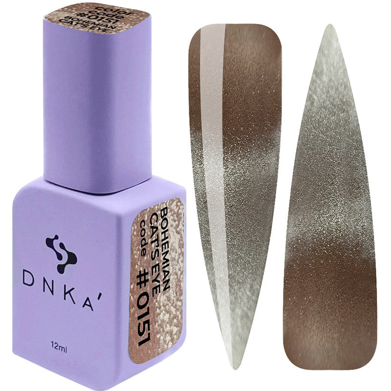 Gel Polish Color Bohemian Cat Eye DNKa No. 0018 (0151) - 12 ml